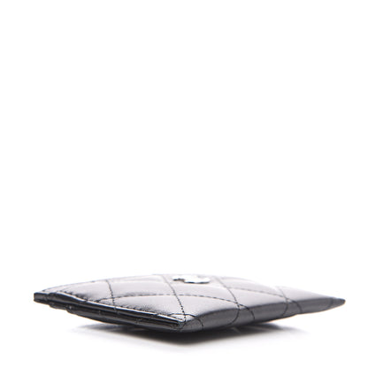 Chanel Lambskin Quilted Card Holder Black 3 of 7