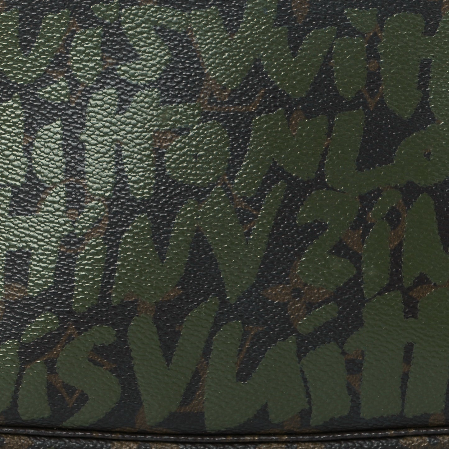 Monogram Graffiti Pochette Accessories Kaki