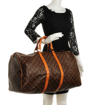Louis Vuitton Monogram Keepall 55 2 of 7