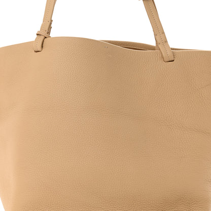 The Row Grained Calfskin Park Tote Three Beige 9 of 11