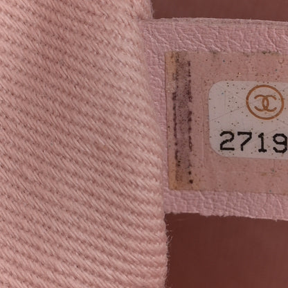 Chanel Straw Lurex Medium Deauville Tote Pink 7 of 11