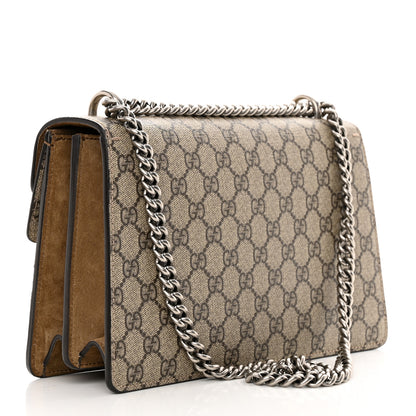 Gucci GG Supreme Monogram Small Dionysus Shoulder Bag Taupe 3 of 16