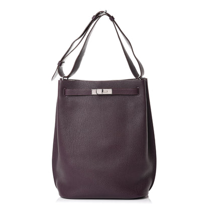 Hermes Togo So Kelly 26 Raisin 1 of 10