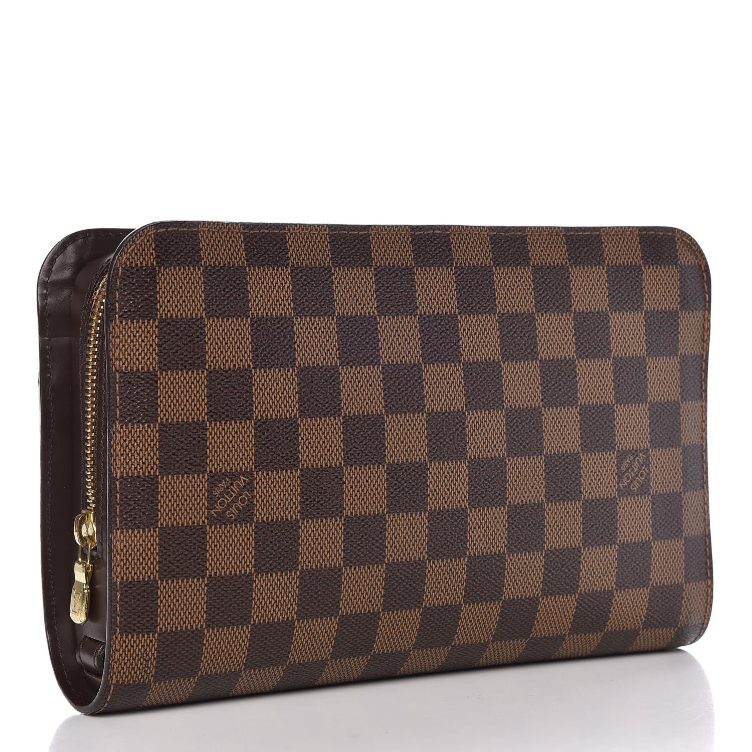 Louis Vuitton Damier Ebene Pochette Saint Louis Clutch 3 of 7
