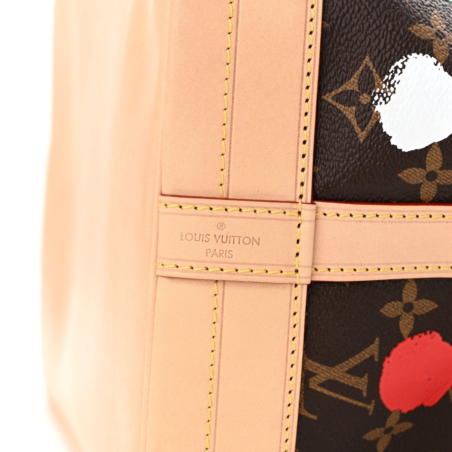 LV X YK Monogram Dots Noe Multicolor