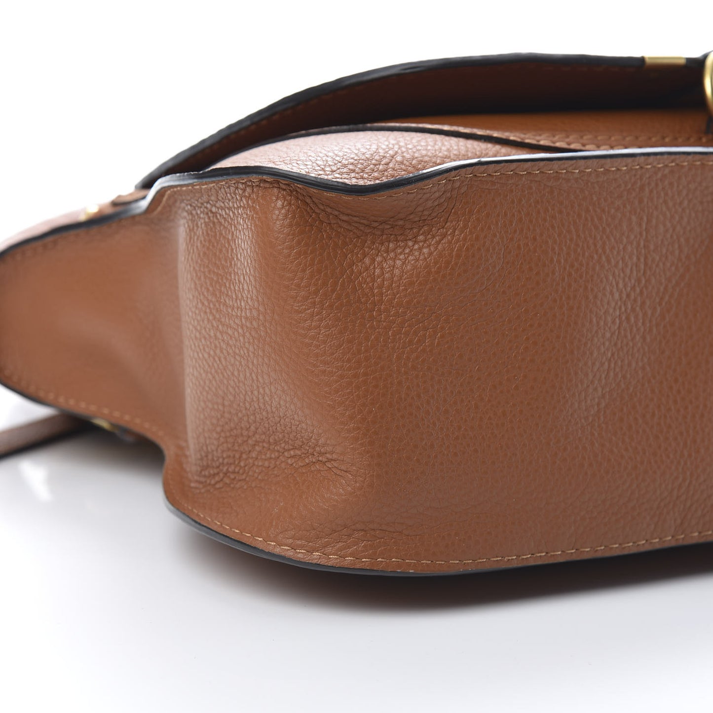 Calfskin Medium Marcie Satchel Tan