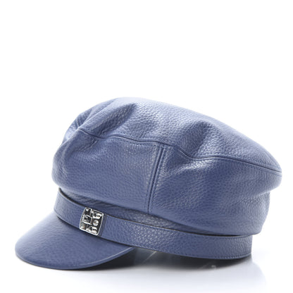 Gucci Calfskin Cellarius Hat XS Washed Indigo 3 of 8