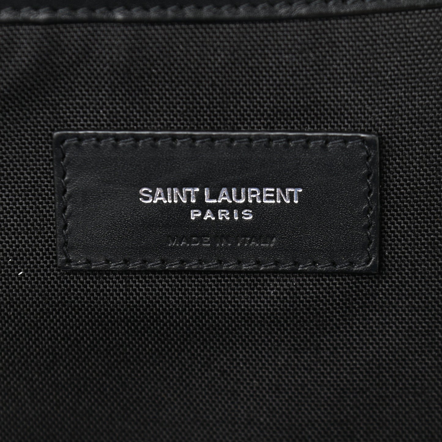 Canvas Camouflage Backpack Black