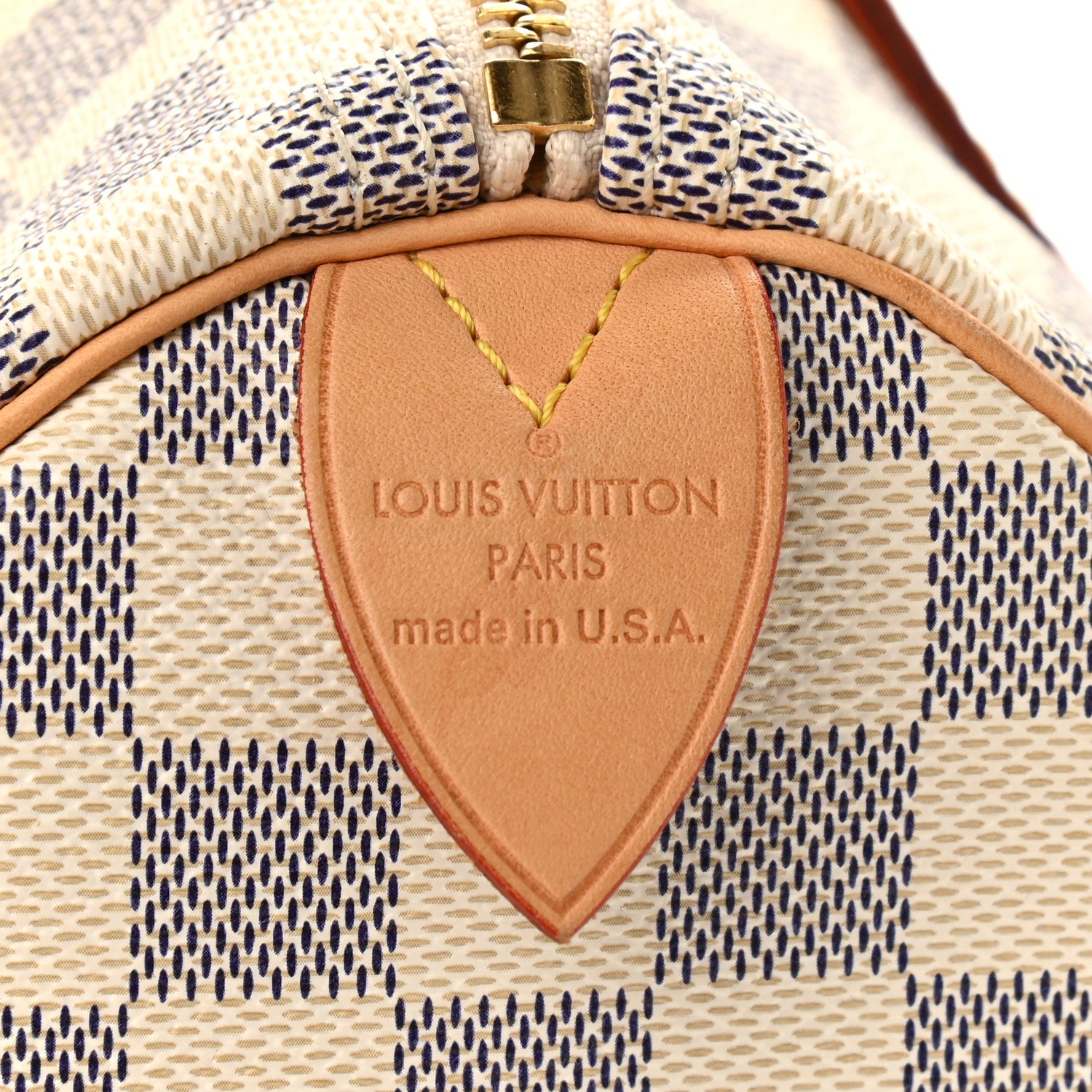 Louis Vuitton Damier Azur Speedy 30 9 of 9