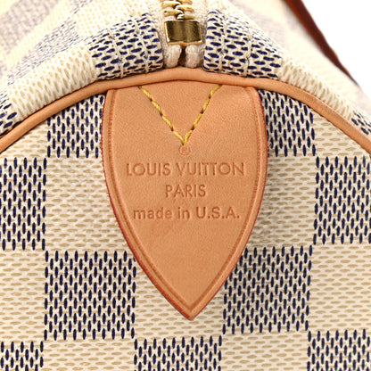Louis Vuitton Damier Azur Speedy 30 9 of 9