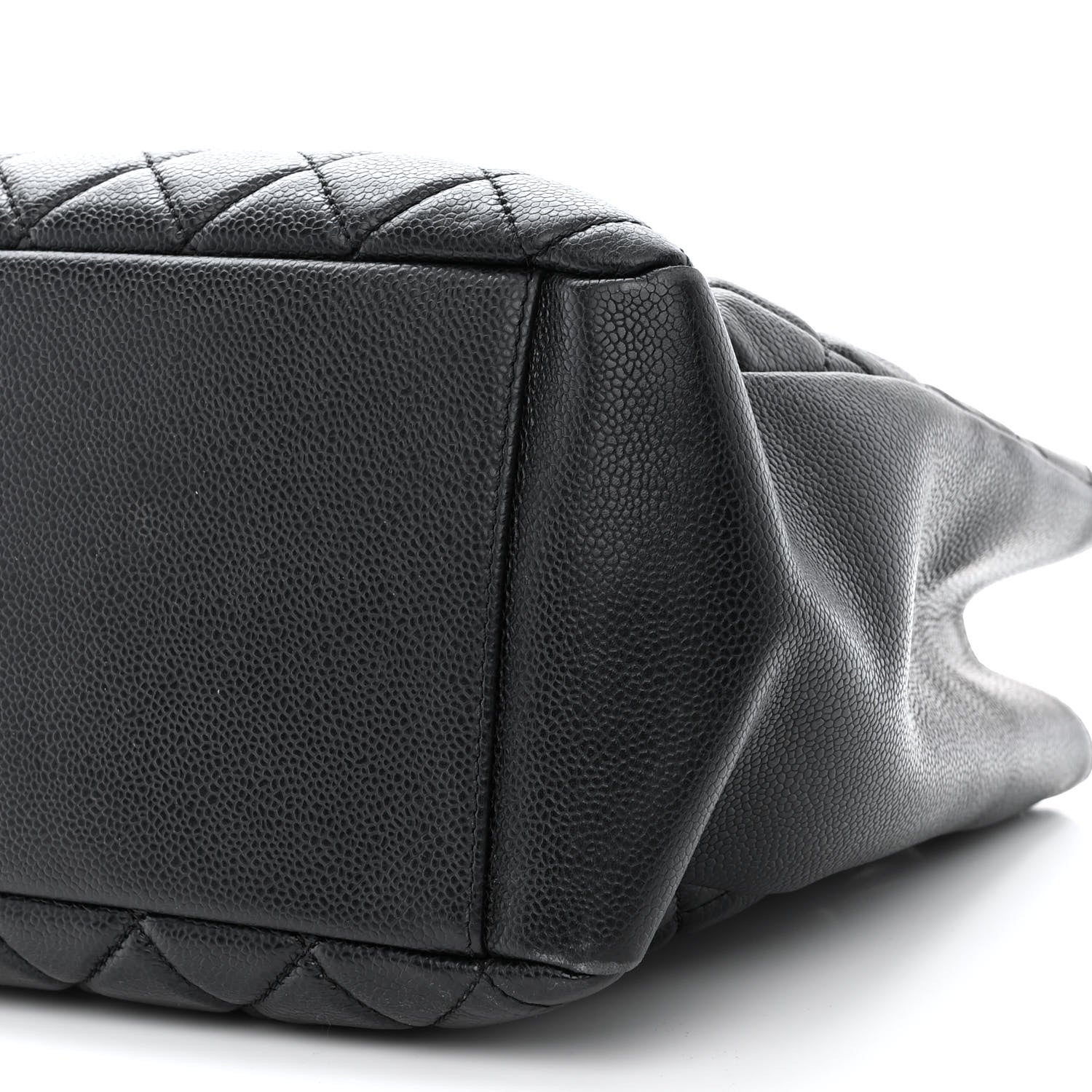 Chanel Caviar Quilted Grand Shopping Tote GST Black 10 of 11
