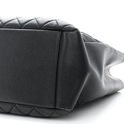 Chanel Caviar Quilted Grand Shopping Tote GST Black 10 of 11