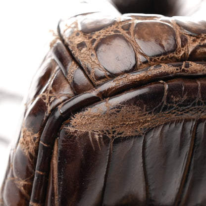 Hermes Matte Porosus Crocodile Birkin 30 Havane 13 of 21