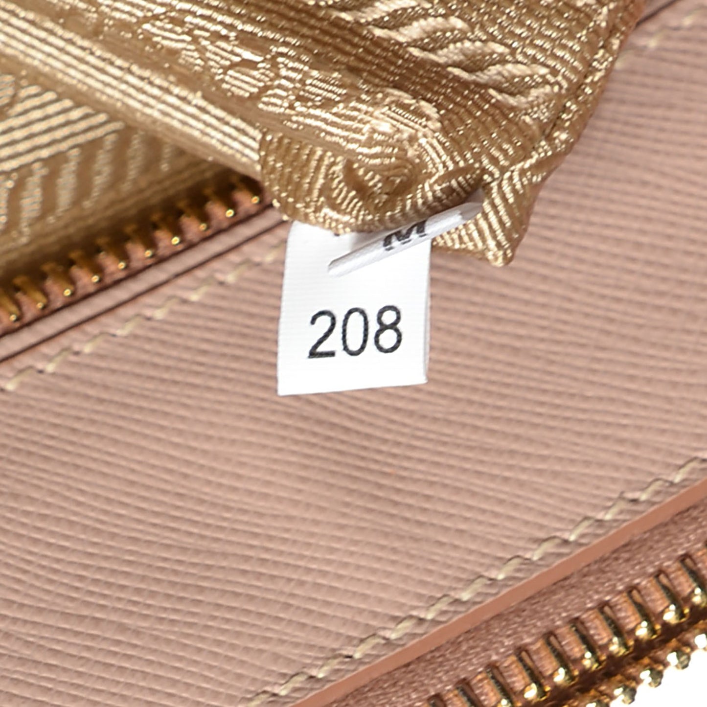 Saffiano Lux Medium Double Zip Tote Cammeo