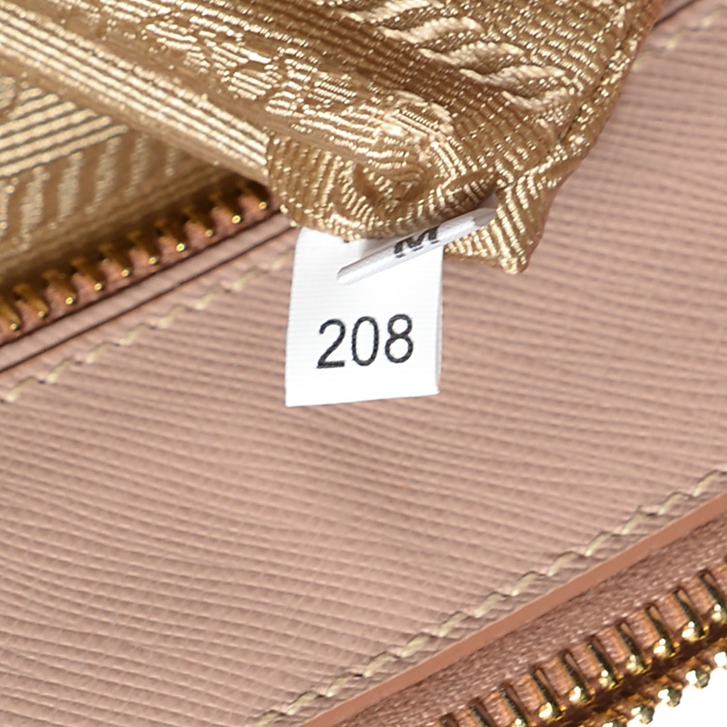 Prada Saffiano Lux Medium Double Zip Tote Cammeo 8 of 11