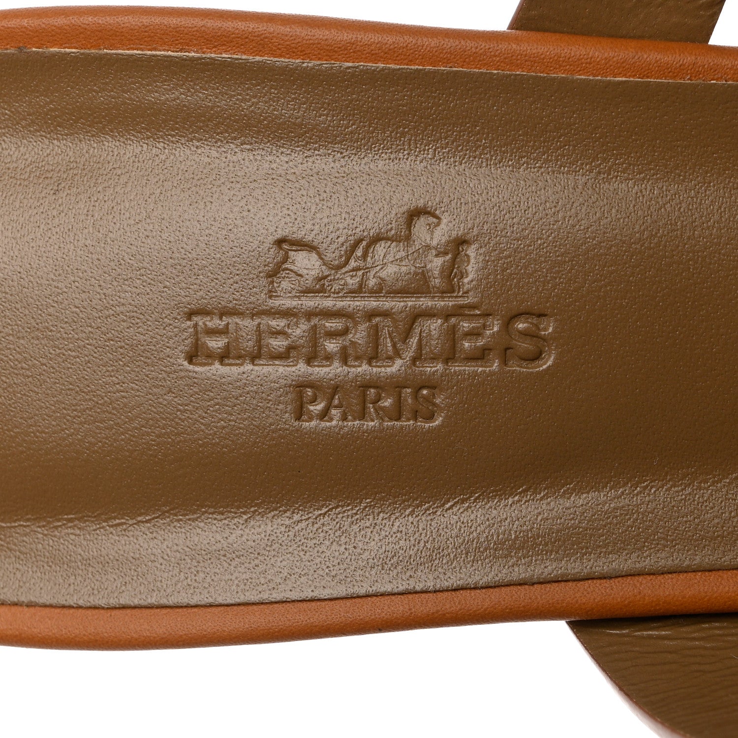 Hermes Calfskin Amica Sandals 37 White Naturel 6 of 11