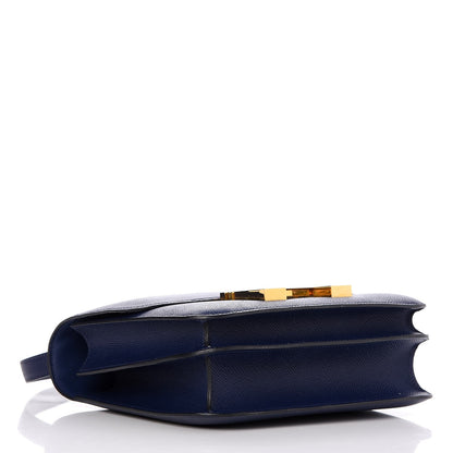 Hermes Epsom Constance 24 Bleu Saphir 4 of 19