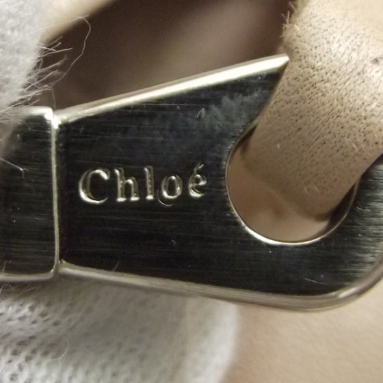 Chloe Calfskin Silverado Shoulder Bag Beige Rose 11 of 12