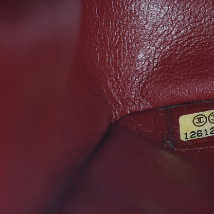 Chanel Caviar Quilted Jumbo Single Flap Red 7 of 8