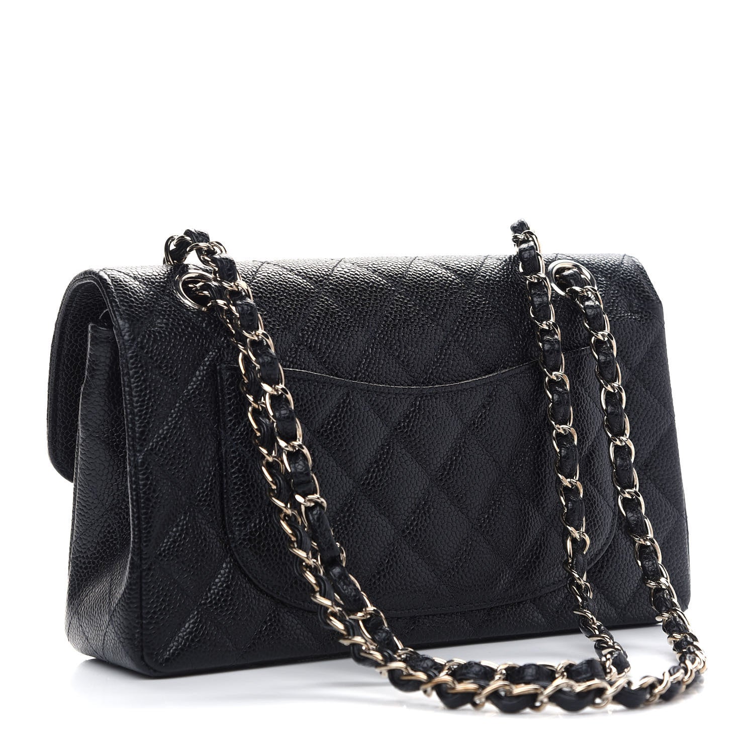 Chanel Caviar Quilted Small Double Flap Black 3 of 9