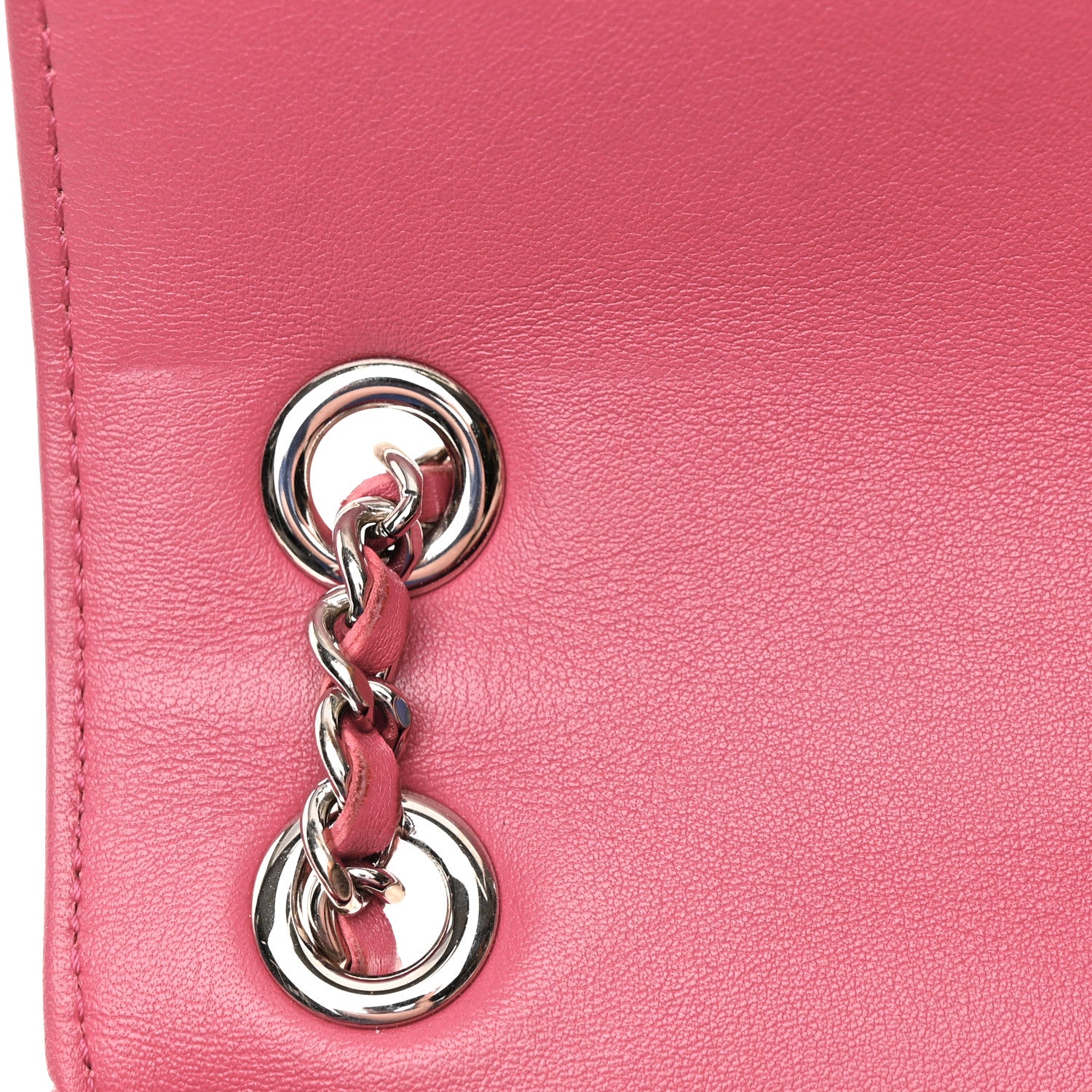 Chanel Patent Quilted Small Coco Shine Flap Pink 11 of 19