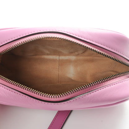 Gucci Calfskin Matelasse Mini GG Marmont Chain Shoulder Bag Candy Mousse 5 of 9