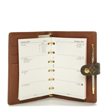 Louis Vuitton Monogram Small Ring Agenda Cover 6 of 9