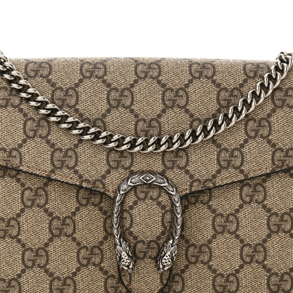 Gucci GG Supreme Monogram Mini Dionysus Chain Wallet Beige Taupe 8 of 13