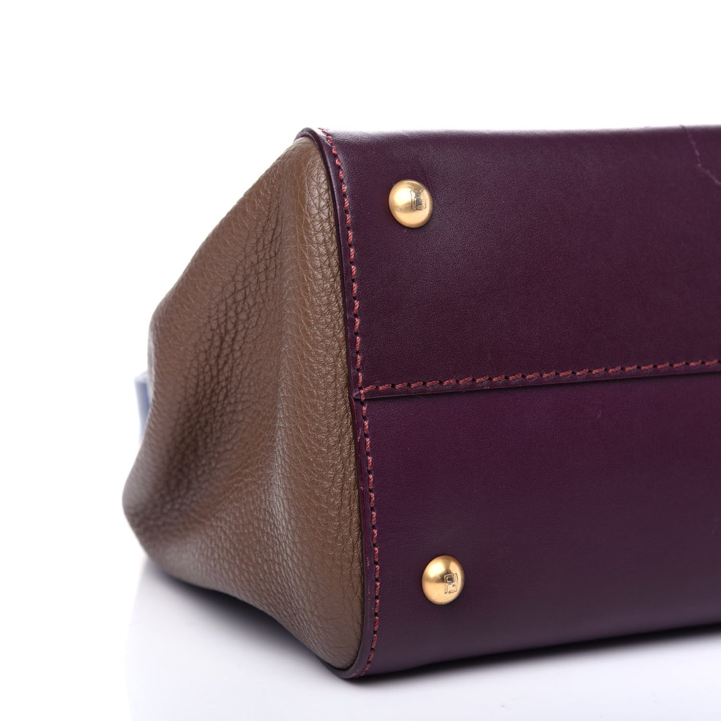 Cuoio Silvana Bag Beige Deep Berry Blue