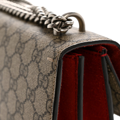 Gucci GG Supreme Monogram Small Dionysus Shoulder Bag Red 13 of 13