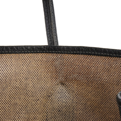 Hermes Buffle Skipper Toile Garden Party 36 MM Tote Black 8 of 13