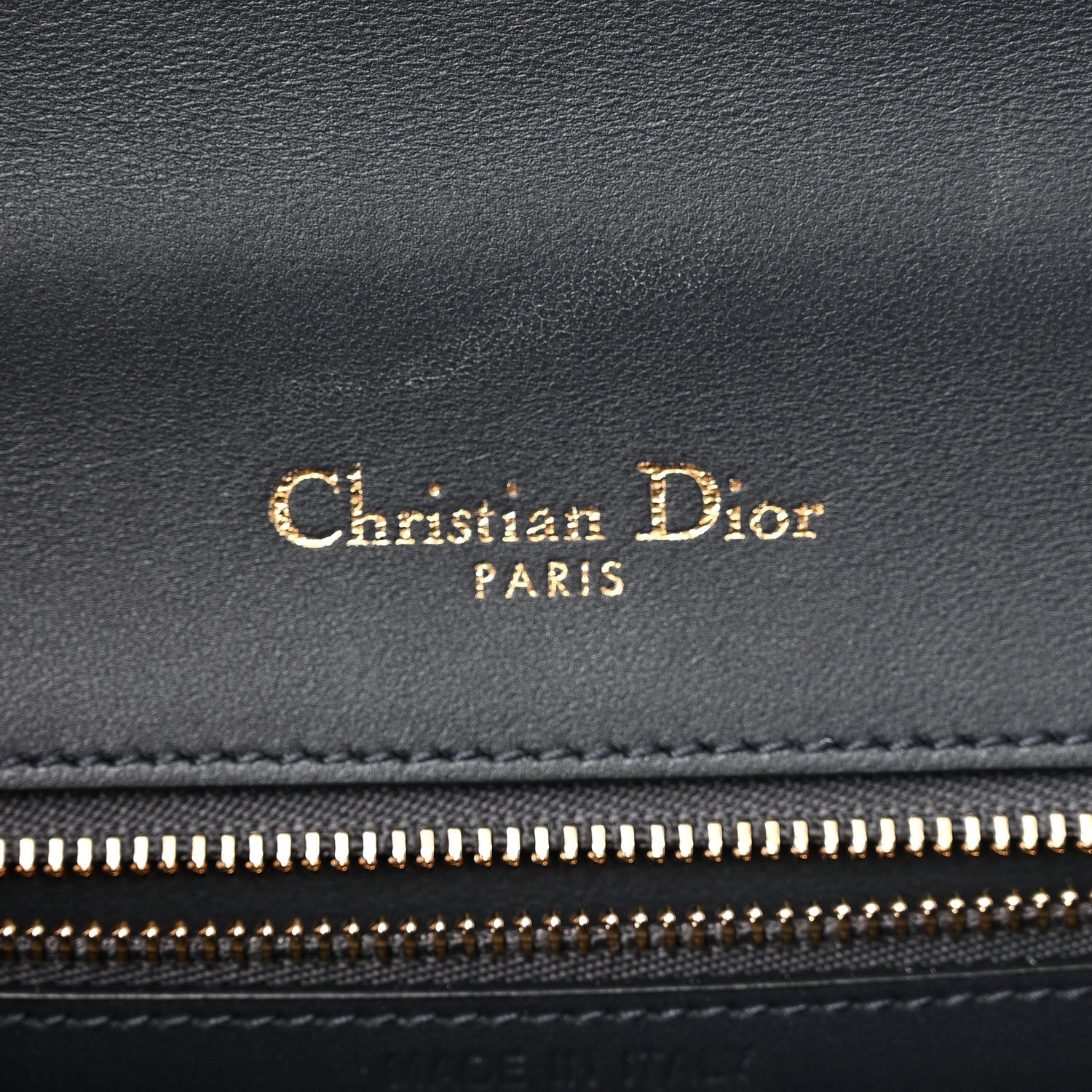 Christian Dior Metallic Patent Micro-Cannage Medium Diorama Flap Bag Silver 6 of 12