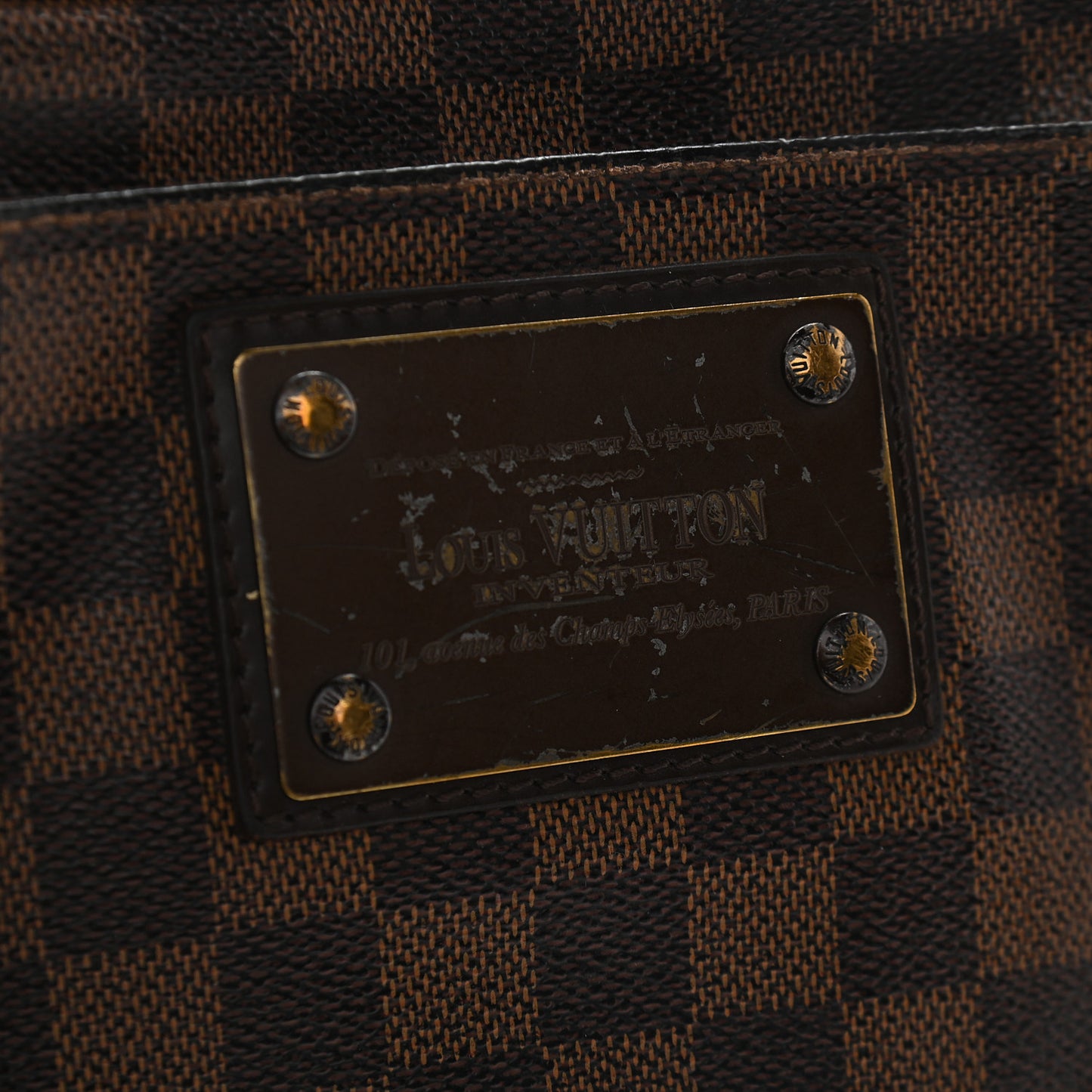 Damier Ebene Brooklyn Bum Bag