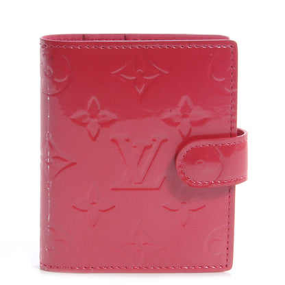 Louis Vuitton Vernis Mini Agenda Cover Framboise 1 of 8