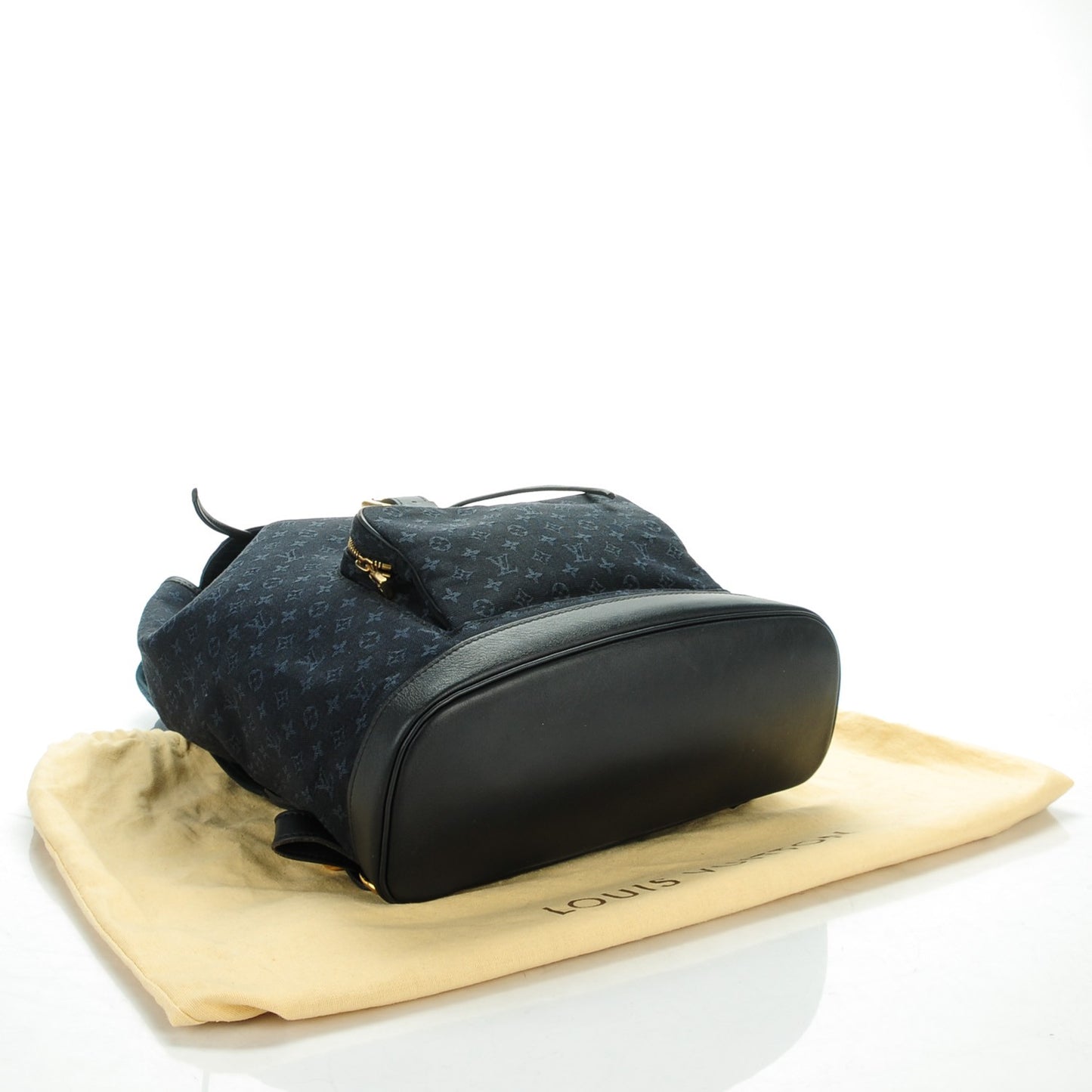 Mini Monogram Montsouris GM Backpack Blue