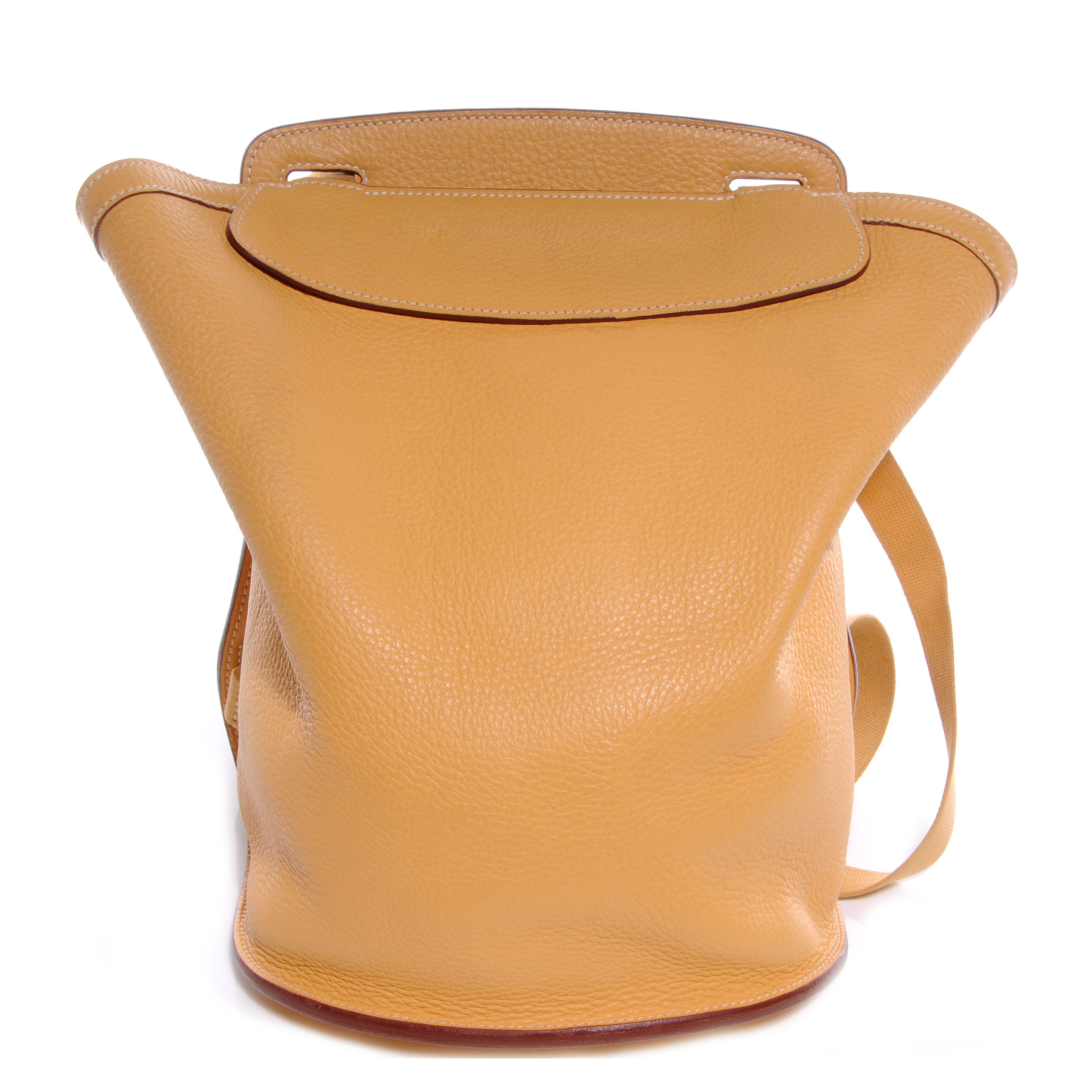 アビハリ型ukパンク Hermes Taurillon Clemence Sherpa Backpack Sable 61569 – FASHIONPHILE