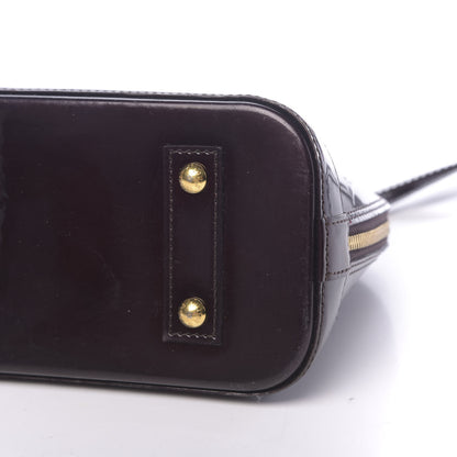 Louis Vuitton Vernis Alma BB Amarante 9 of 9