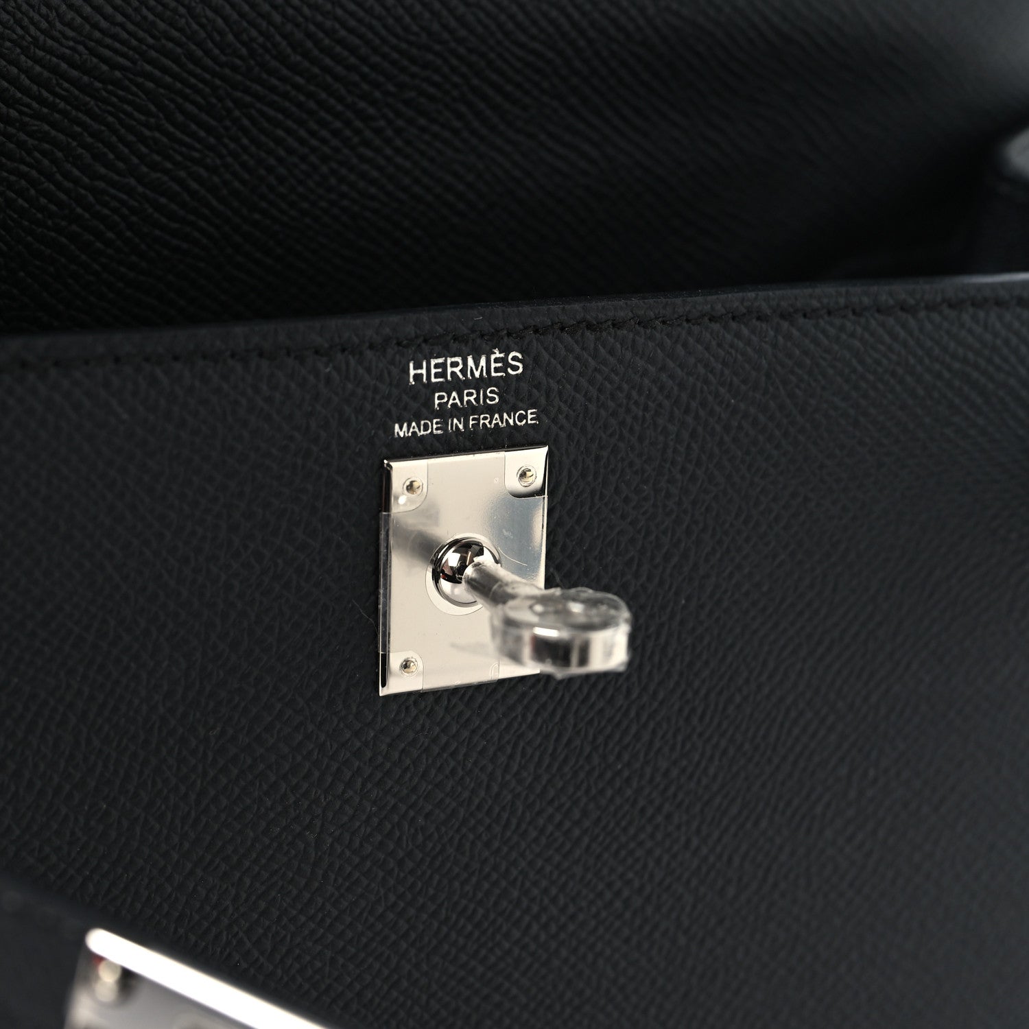 Hermes Epsom Kelly Sellier 25 Black 6 of 13