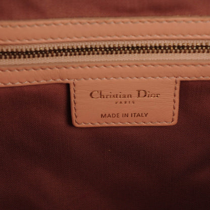 Christian Dior Coated Canvas Cannage Medium Panarea Tote Rosato 6 of 8