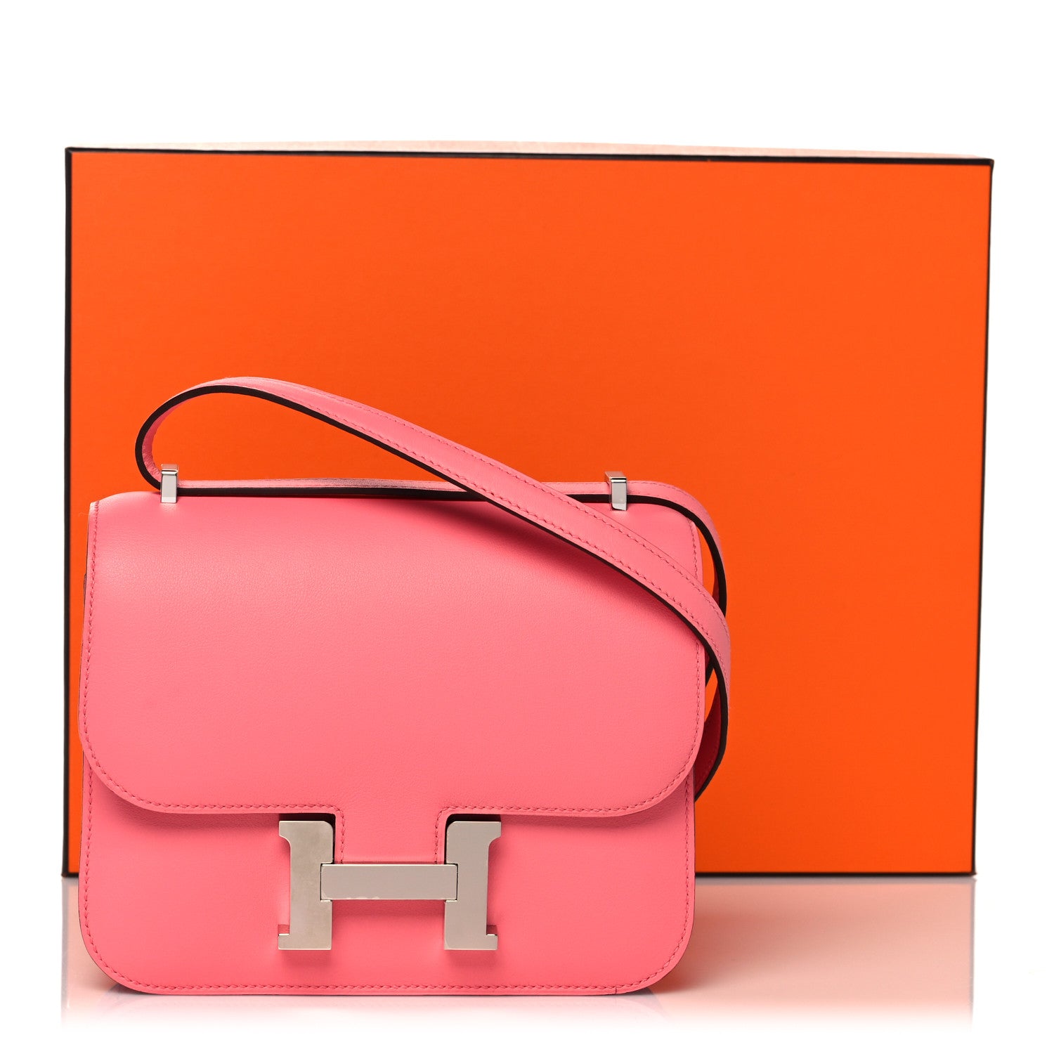 Hermes Swift Constance 18 Rose Ete 9 of 9