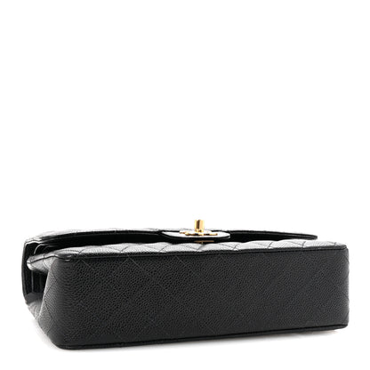 Chanel Caviar Quilted Medium Double Flap Black 4 of 10