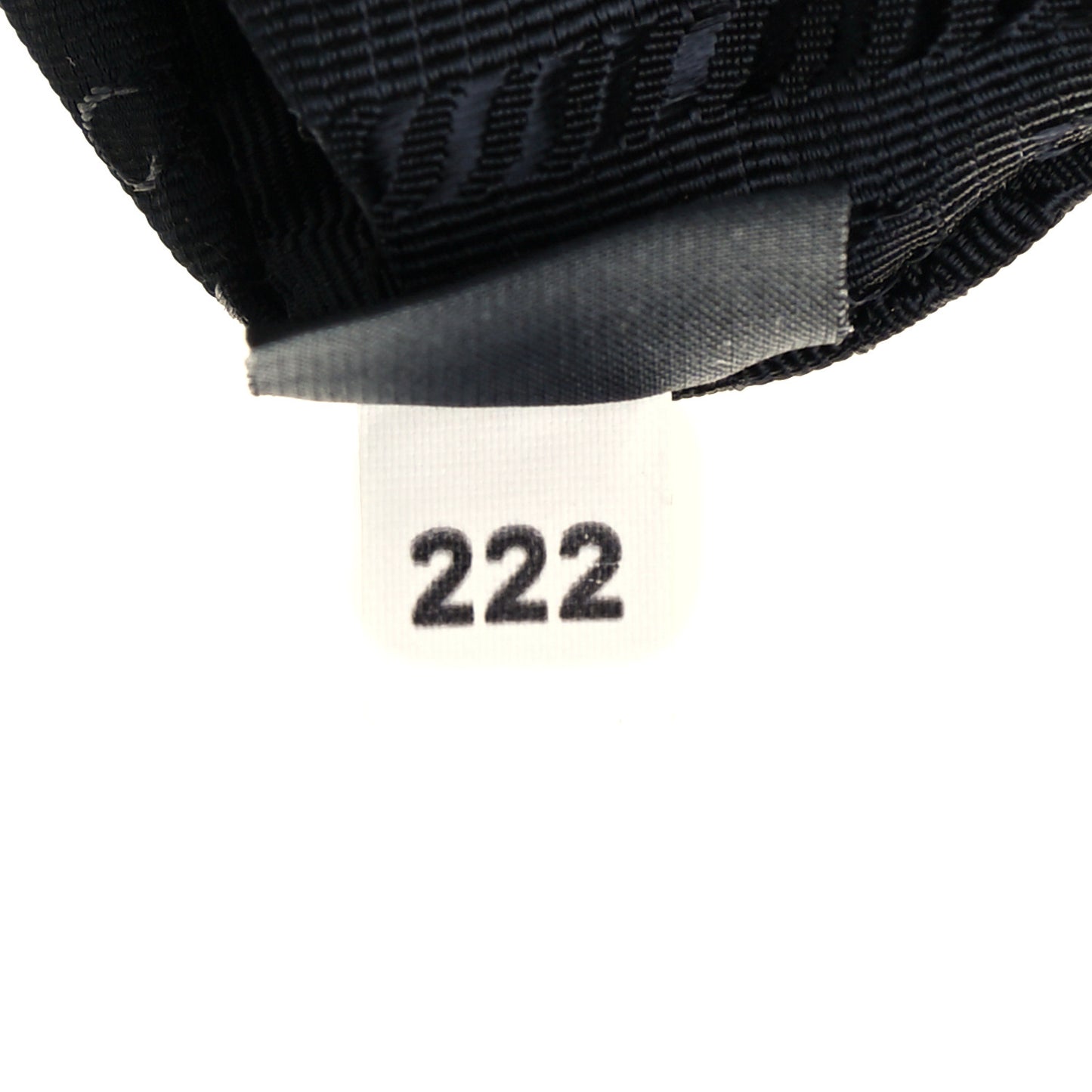 Tessuto Nylon Saffiano Mini Re-Edition 2005 Bag Black
