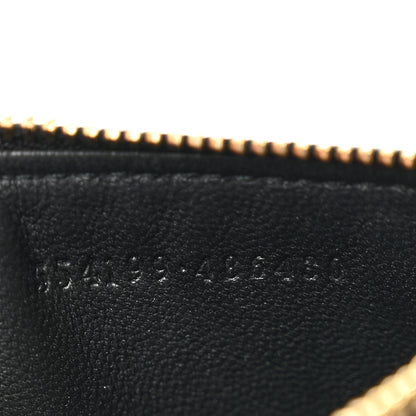 Alexander McQueen Calfskin Card Holder Wallet Black 7 of 7