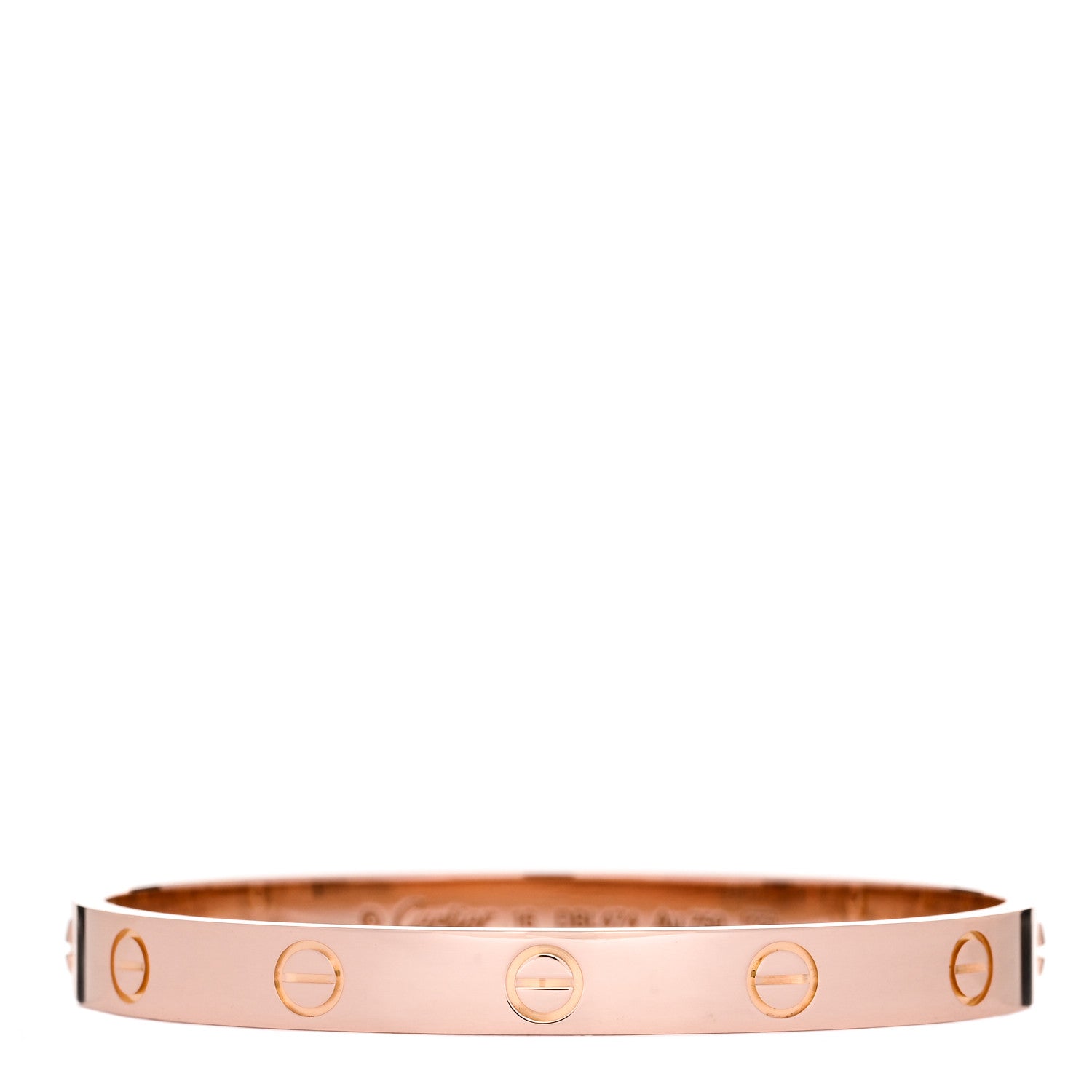Cartier 18K Pink Gold LOVE Bracelet 16 1 of 4