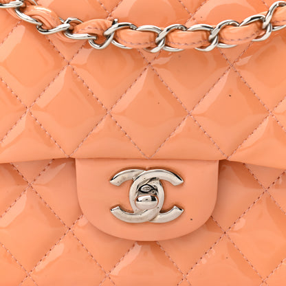 Chanel Patent Quilted Medium Double Flap Light Pink 7 of 12