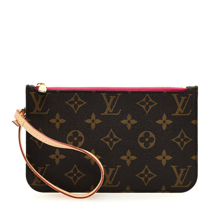 Louis Vuitton Monogram Neverfull MM GM Pochette Pivoine 1 of 6