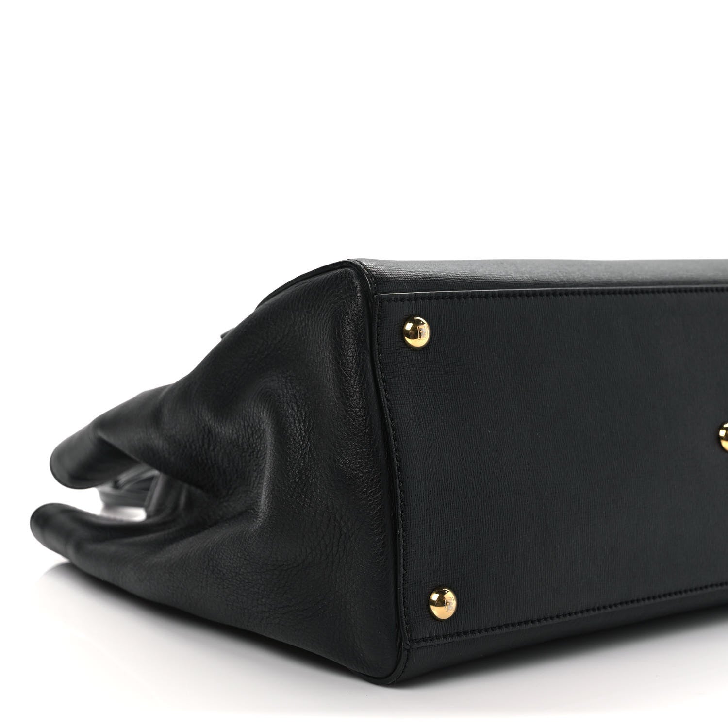 Fendi Vitello Elite Regular 2Jours Tote Black 7 of 10