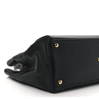 Fendi Vitello Elite Regular 2Jours Tote Black 7 of 10