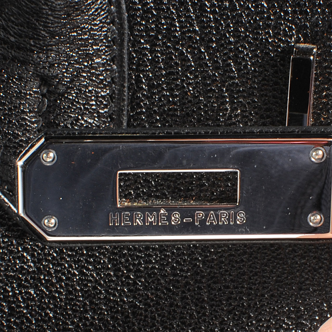Chevre Birkin 35 Black