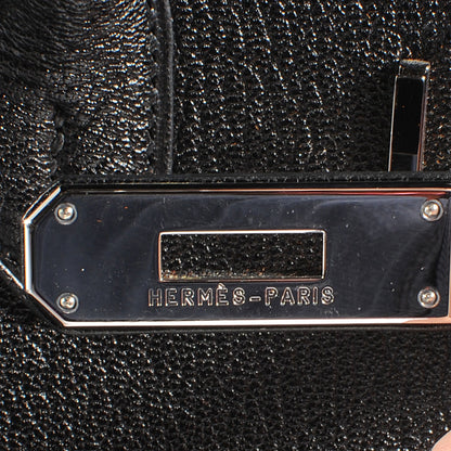 Hermes Chevre Birkin 35 Black 9 of 10